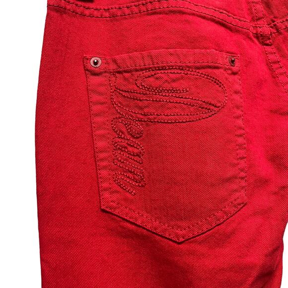 NWT Dsquared2 Red Jeans Low Rise Y2K Women’s Size‎ 44 (8 US) - Picture 8 of 11
